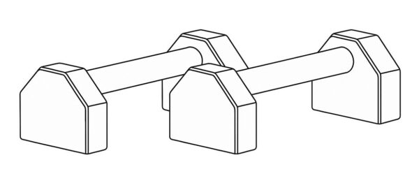 Wooden Parallettes - Image 2